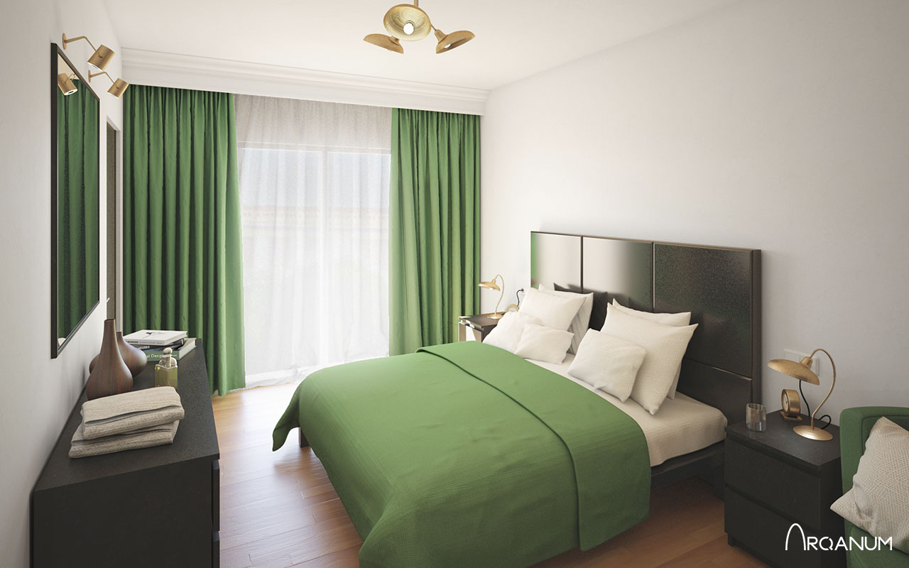 Dos Edificios de Viviendas en Avilés dormitorio